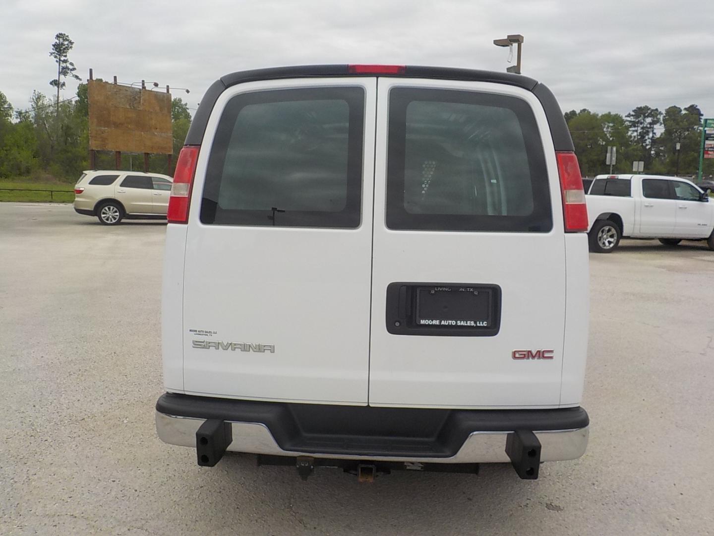 2017 White /Gray GMC Savana (1GTW7AFF8H1) with an 4.8L V8 engine, Automatic transmission, located at 1617 W Church Street, Livingston, TX, 77351, (936) 327-3600, 30.710995, -94.951157 - Hard to find work van here! This is a great value for somebody looking for a cargo van! Extremely clean for what it is! - Photo#7